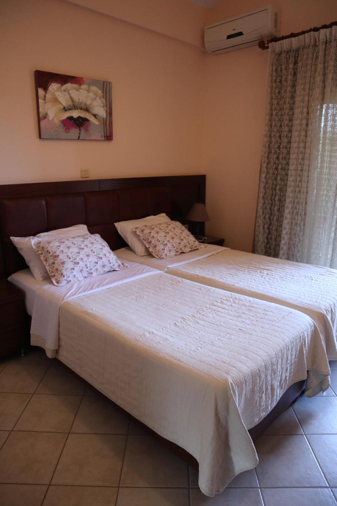 Meltemi Villa Chrysi Ammoudia Bagian luar foto