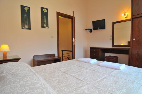 Meltemi Villa Chrysi Ammoudia Bagian luar foto