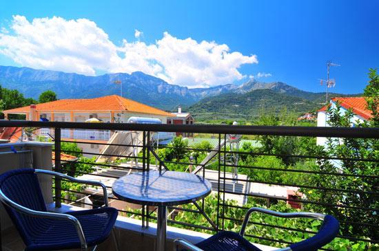 Meltemi Villa Chrysi Ammoudia Bagian luar foto