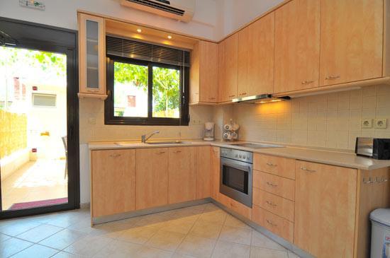 Meltemi Villa Chrysi Ammoudia Bagian luar foto