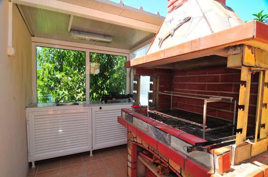 Meltemi Villa Chrysi Ammoudia Bagian luar foto