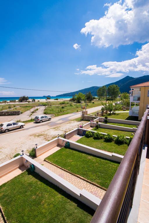Meltemi Villa Chrysi Ammoudia Bagian luar foto